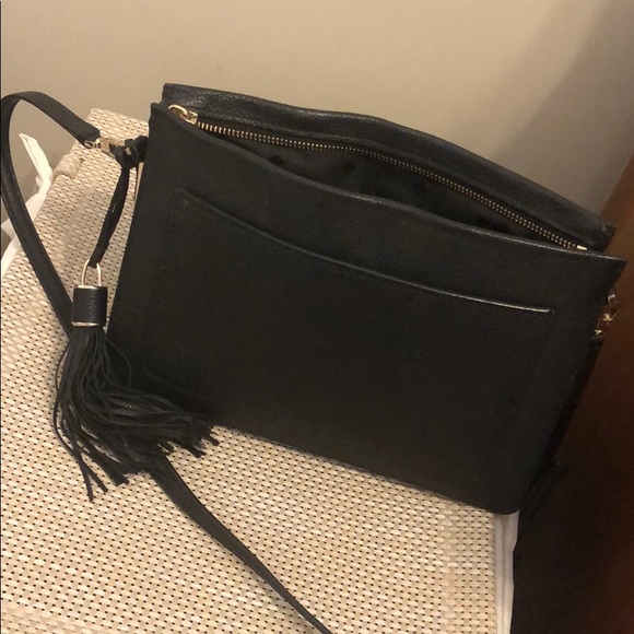Kate Spade NY purse black boxy shape - Picture 9 of 10